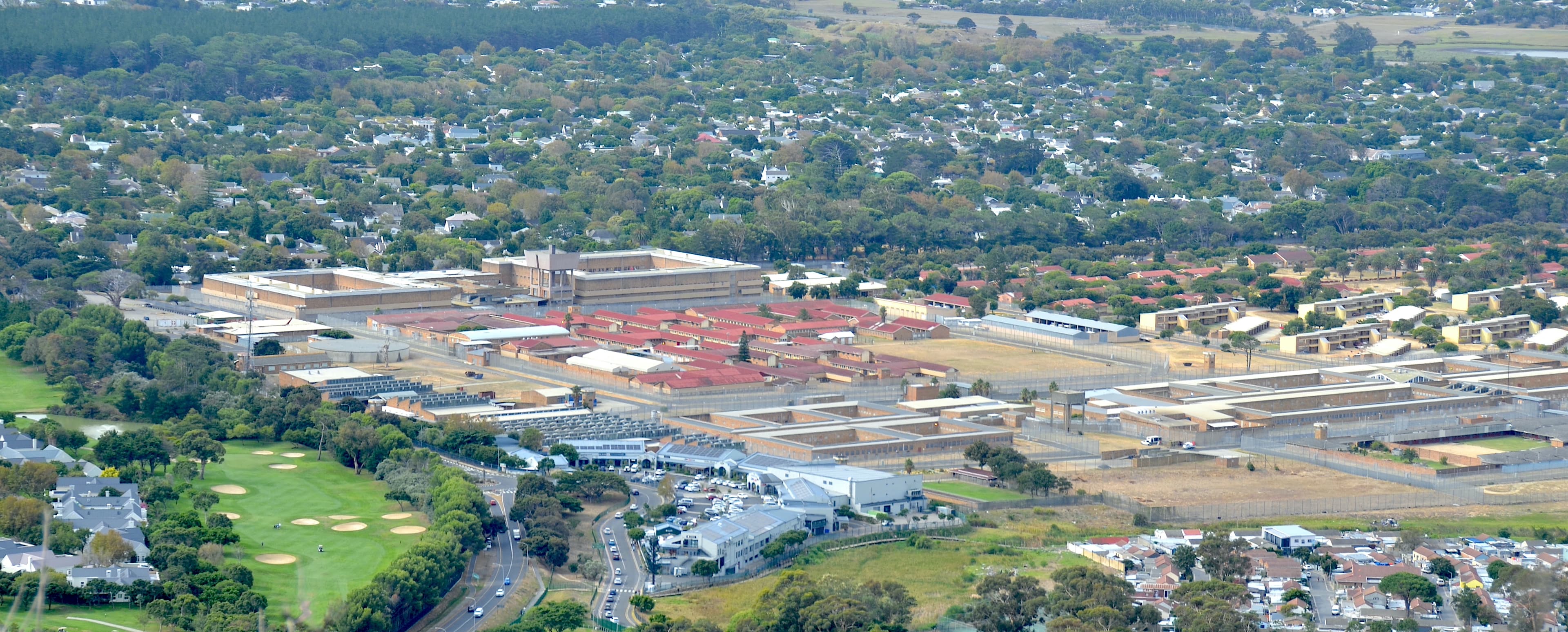 Exterior view of the Pollsmoor Correctional Centre complex (whole complex)
