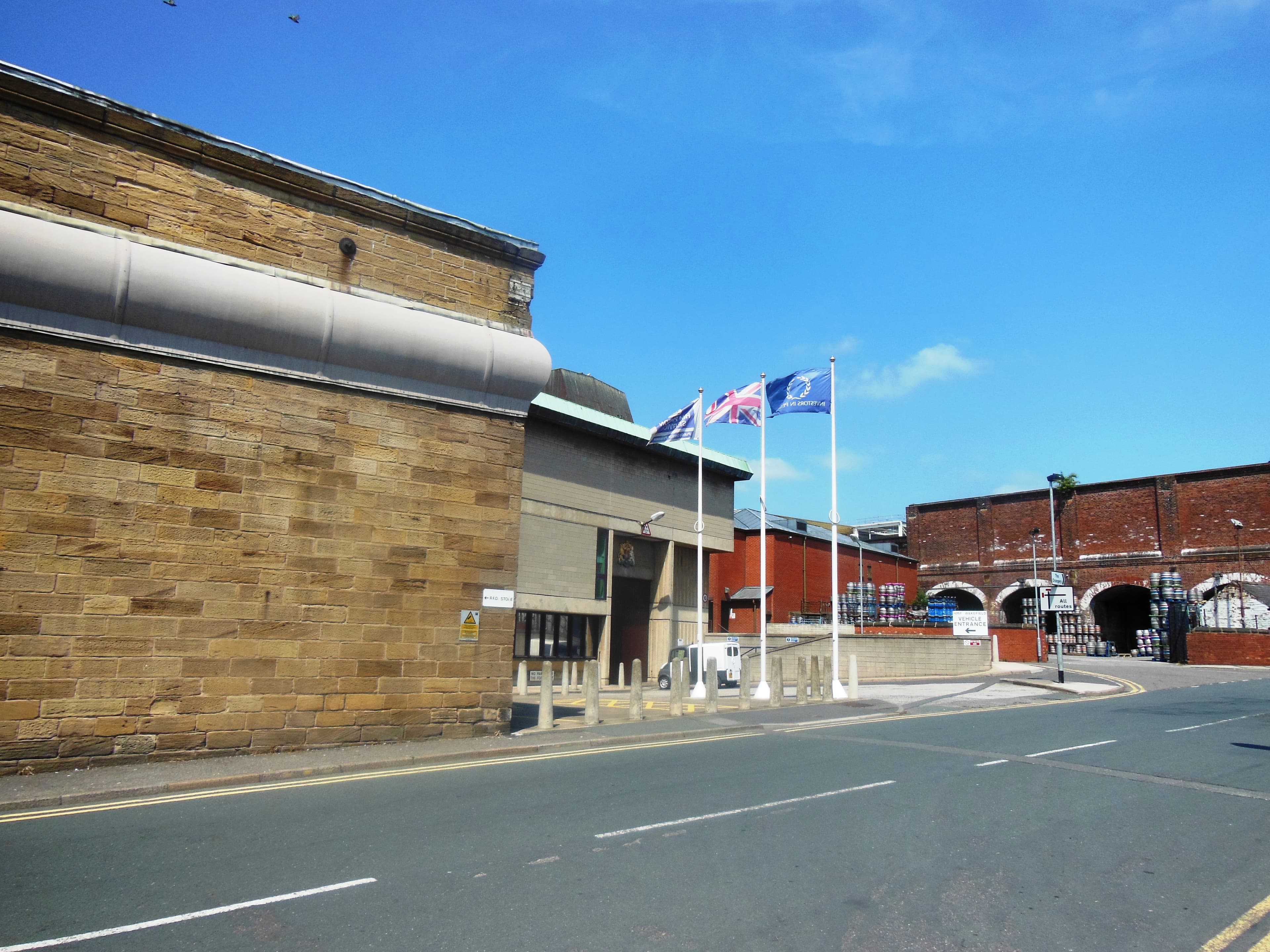 Exterior view of HMP Wakefield