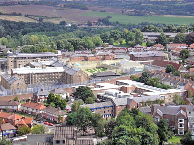 Exterior view of HMP Durham prison