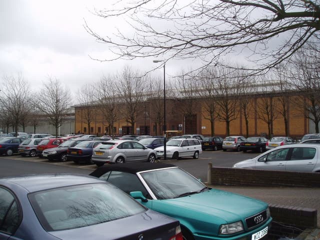 Exterior view of HMP Belmarsh
