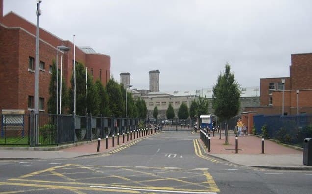 Exterior view of Mountjoy Prison