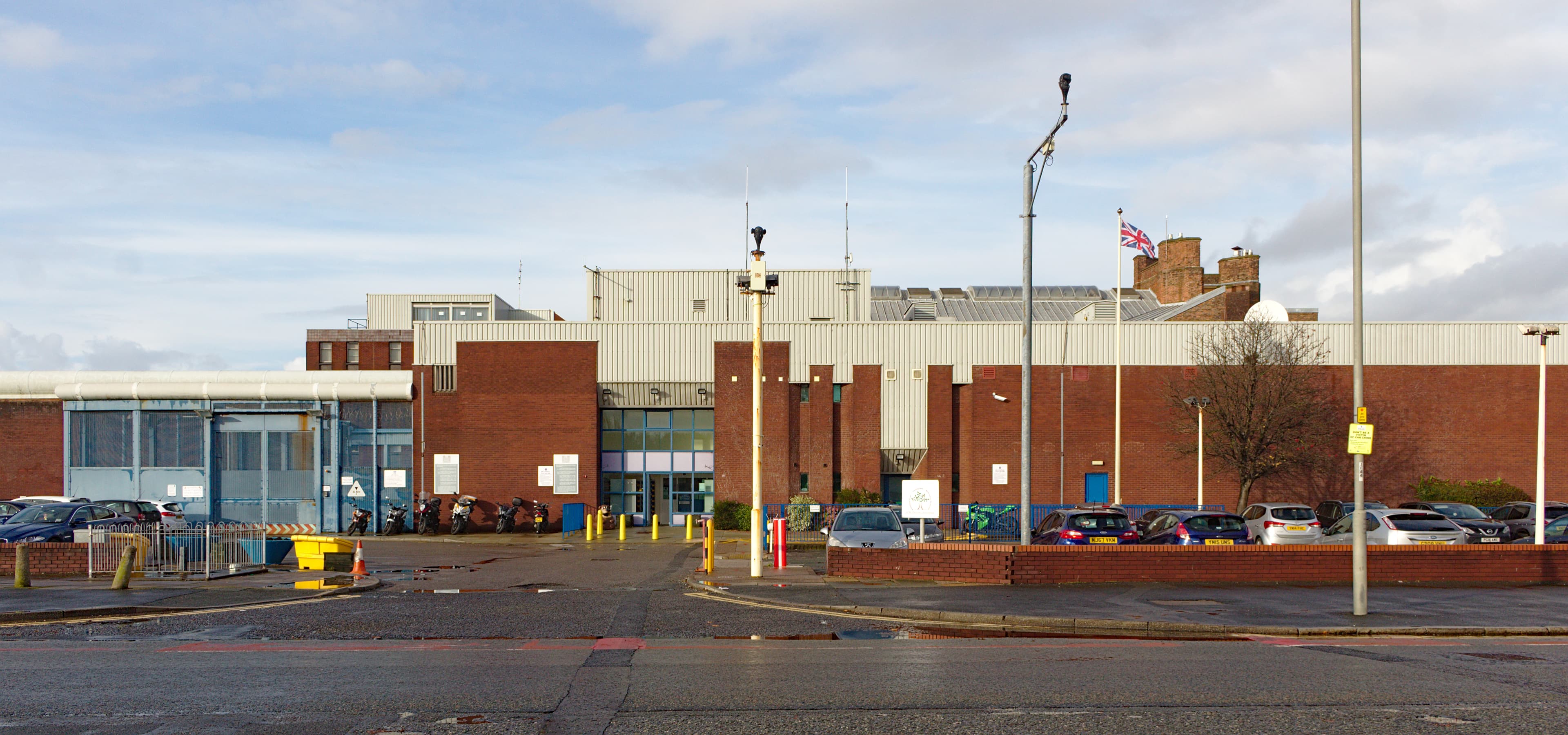 Reception and admission block of HMP Liverpool