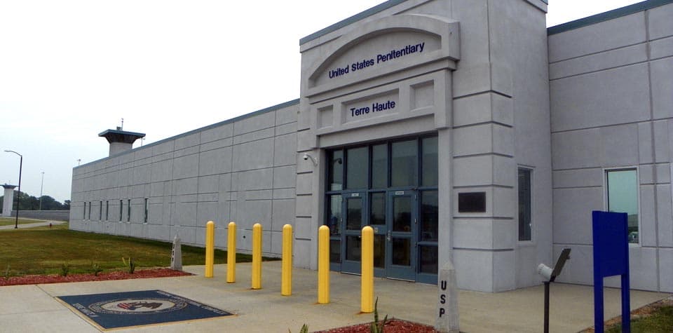 Exterior view of USP Terre Haute