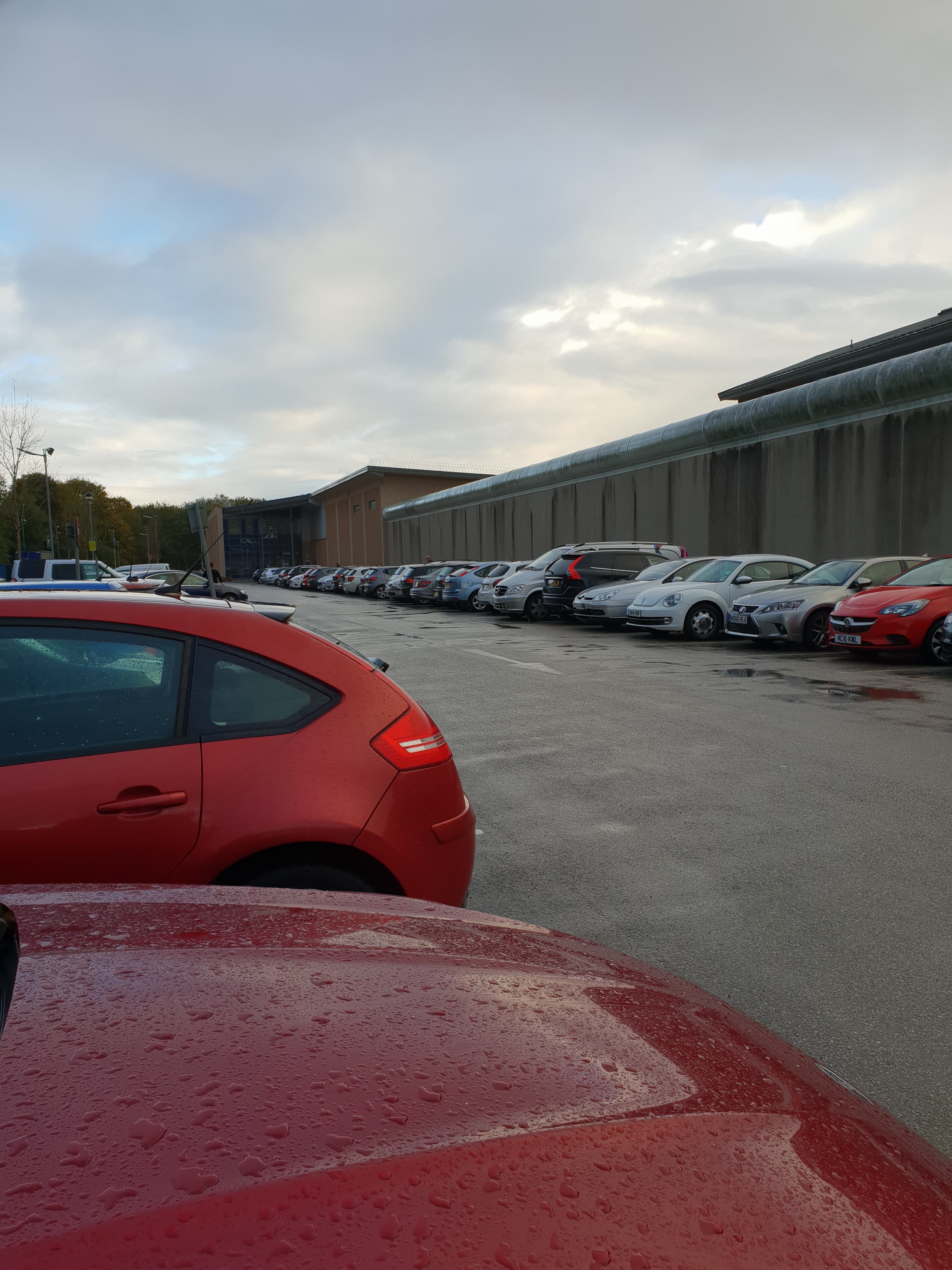 Exterior view of HMP Forest Bank prison