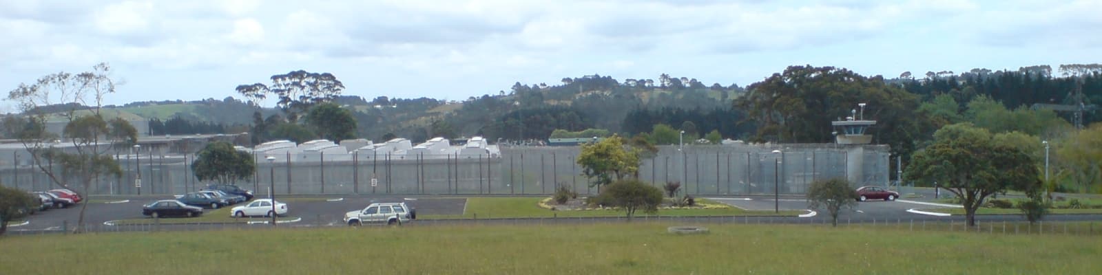 Exterior view of Auckland Prison