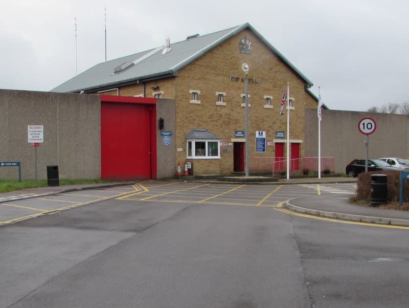 Exterior view of HMP Ashfield prison